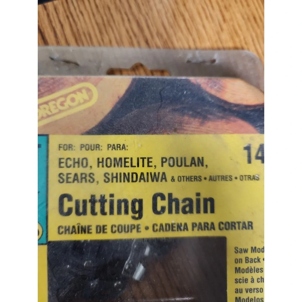 2 Pk Oregon S52T 14-Inch Chainsaw Chains Fits Sears, Echo, Homelite, Poulan, Etc